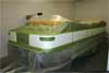 Wood Grain on Pontoon Boot