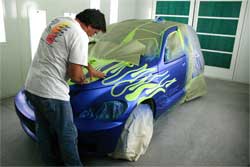 PT Cruiser Ghost Flames Beginning